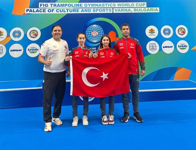 Bulgaristan’da düzenlenen Uluslararası Trampolin Turnuvası tamamlandı.